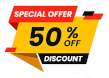 50% off